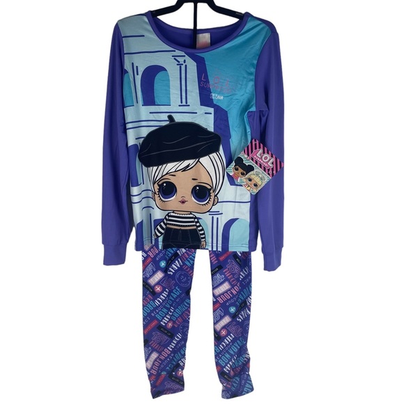 NWT LOL Surprise! 2 Piece Pajama Set - Size 10 - Picture 2 of 11